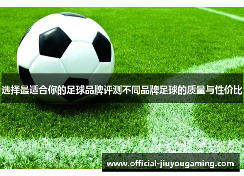 选择最适合你的足球品牌评测不同品牌足球的质量与性价比